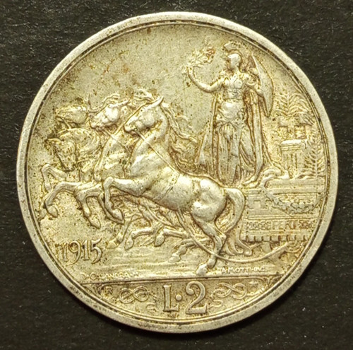 Lire quadriga briosa 1915 - briosa,