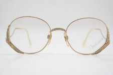 Occhiali Vintage YABI Spirit Duschan 1246 Placcati In Oro 18Kt Ovali