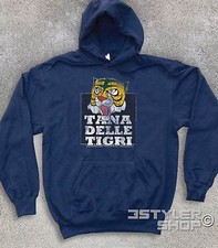 Felpa UNISEX UOMO TIGRE TANA DELLE TIGRI antichizzata Tigerman Tiger Wrestling