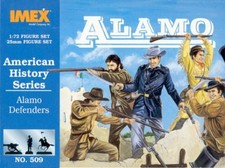 IMEX SOLDATINI 1/72 -Alamo Defenders (Texas Infantry) - FAR-WEST ALSO X COW-BOYS