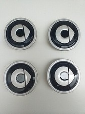 4 Pz COPRIMOZZI COPRI MOZZO TAPPO RUOTA BORCHIA SMART FORTWO FORFOUR 453 2015 -