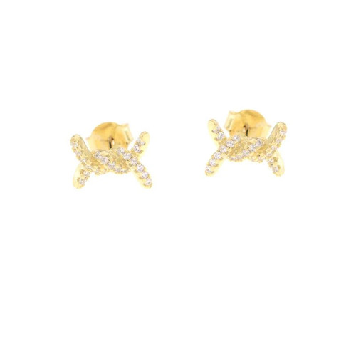 Orecchini nodo argento 925 - orecchini,