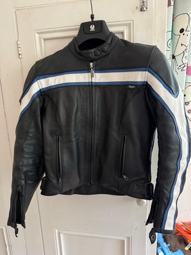 Giacca moto pelle donna