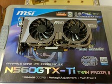 GPU NVIDIA GTX 560 Ti, MSI Twin Frozr II, 1024MB GDDR5, con box originale