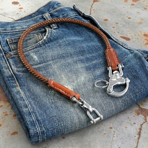 Biker wallet chain leder - biker,