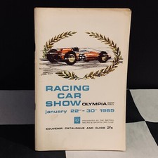 OLYMPIA RACING CAR SHOW 1965