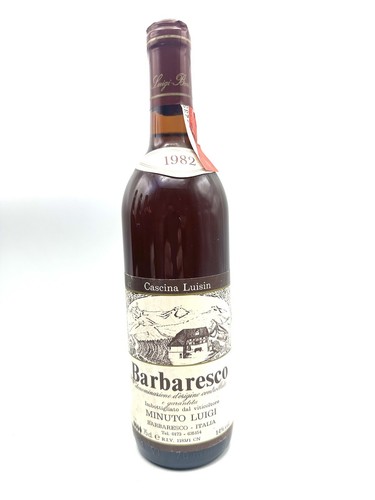 Vinatge vino rosso barbaresco - vino,