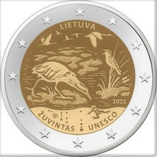 2 Euro LITUANIA 2021 RISERVA