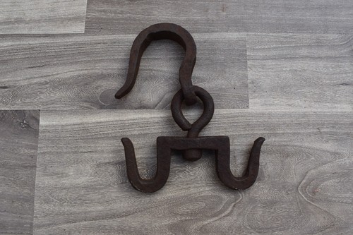 Vintage ferro battuto girevole - vintage,