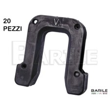 20 Gomma / Gommino Gancio Scuotitore Olive TEKNA - VIBROTEK CONCORRENZA V