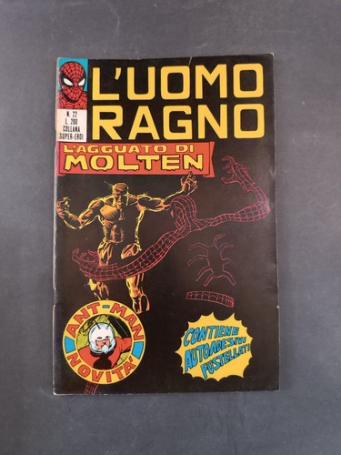 Fumetto uomo ragno - l'uomo,
