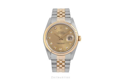 Rolex datejust diamond - rolex,