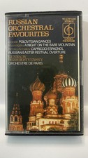 Russian Orchestral Favourites Cassette Tape Borodin Mussorgsky Rozhdestvensky