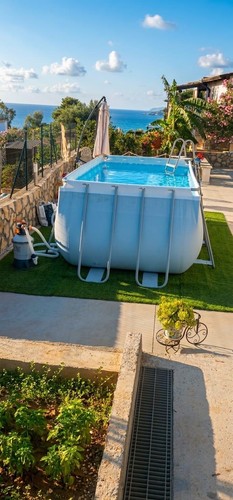 Piscina fuori terra bestway - terra,