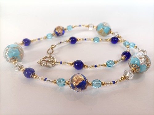 Collana perle veneziane - collana,