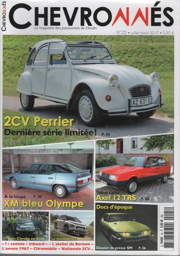 Chevronnes citroen sm - chevronnes, 25