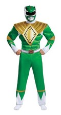 Costume power rangers verde - costume,