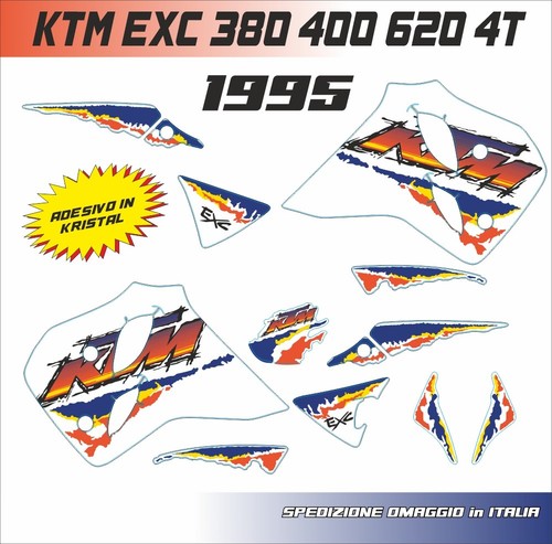 Adesivi per ktm 380 - 400, 620