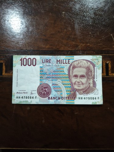 Banconota mille 1000 lire - banconota,