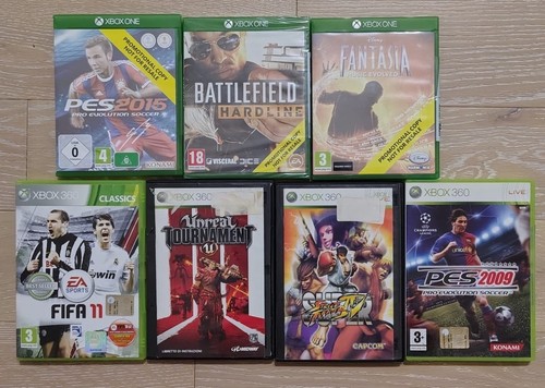 Lotto xbox 360 pes fifa - xbox,