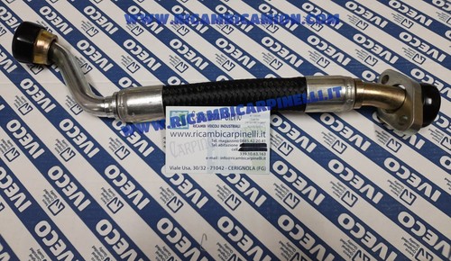Tubo olio turbina iveco - tubo,