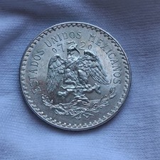 Messico 1 Peso 1943 Argento
