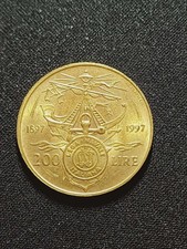 MONETA 200 LIRE ITALIA 1997