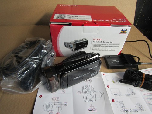 Videocamera viewsonic full - viewsonic, 3d