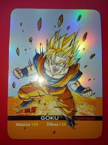 Edibas dragon ball card goku - z,