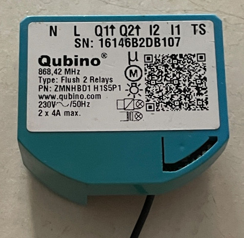 Qubino wave flush relè - flush, 2