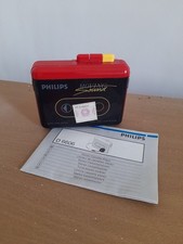 PHILIPS D-6606 Vintage – Registratore Stereo Anni '80 + Manuale Originale