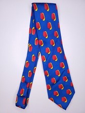 Cravatta formale uomo House Of Castley 58"Lx4"W cravatta collo blu/rosso