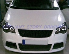 NOVITA' FARI LENTICOLARI POLO 9N3 ANGEL EYES NERI A LED + REGALO