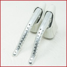 NOS CAMPAGNOLO VITTORIA BIANCO LEVE FRENO GOMMA VINTAGE STRADA CORSA OLD BIKE