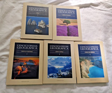 ENCICLOPEDIA GEOGRAFICA ITALIA + EUROPA 5 VOLUMI OTTIMI