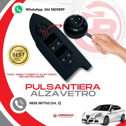 Pulsantiera alzavetro lato - pulsantiera,
