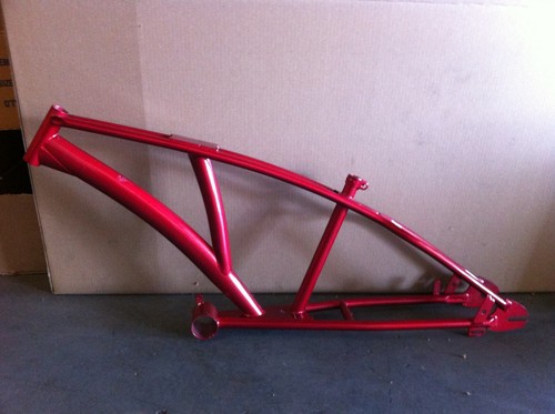 Telaio bici chopper rosso - rosso, 1"