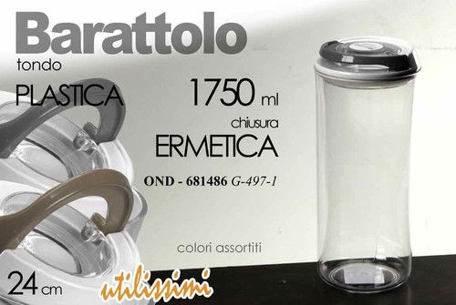 Barattolo ermetico acrilico - barattolo,