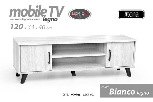 Mobile moderno porta - moderno, tv