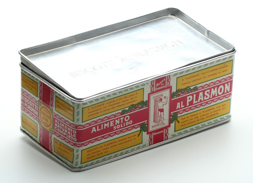 Scatola latta biscotti al - latta,