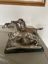Scultura cavalli giuliano - -,
