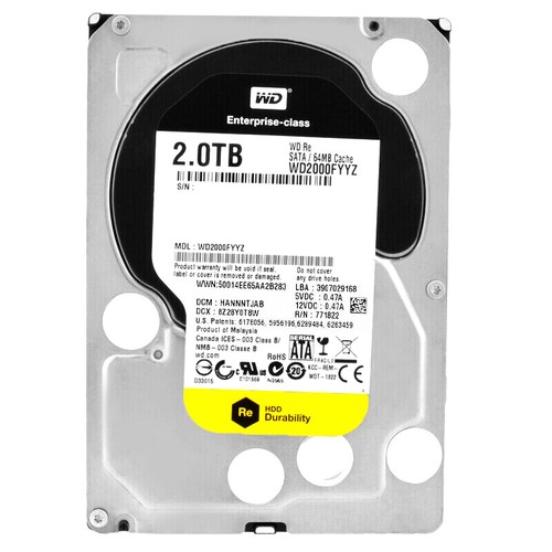 Western digital black tb - black, re