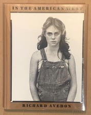 Richard Avedon 1985 In The American West Hardcover Photography Book & Dustjacket