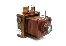 RARE+++ Ernemann model 1922 Tropen Klapp-Camera 10x15 Rodenstock 165mm/f4.5