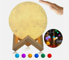 LAMPADA LUNA 3D LED RGB USB