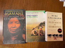 set 3 libri lettura, usati , due un po’ ingialliti , come fotografie