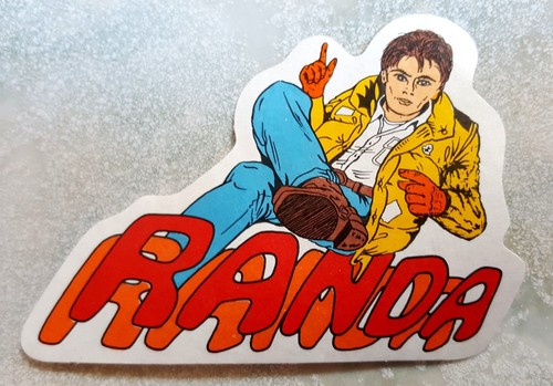 Randa adesivo sagomato 7 - "randa",