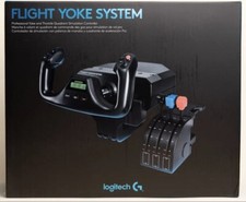 Logitech Saitek G Pro Flight Yoke System con quadrante dell'acceleratore - Nero