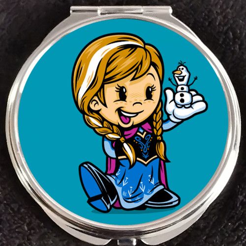 Specchio compatto queen elsa - specchio,