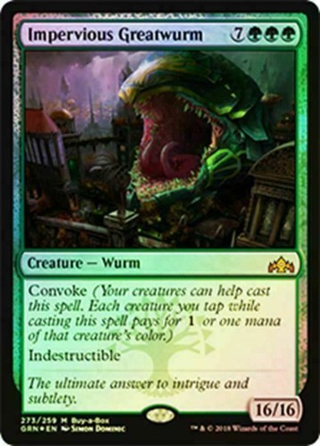 Foil impervious greatwurm - greatwurm, ~